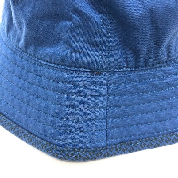 FENDI FSQ104 Zucchino Bucket hat logo hat cotton Navy main image 10